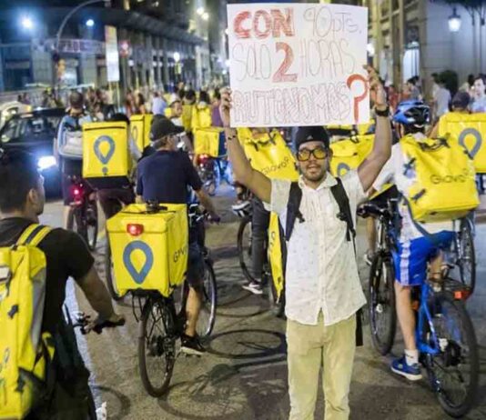 Las prácticas ilegales de Glovo en Madrid Las prácticas ilegales de Glovo en Madrid