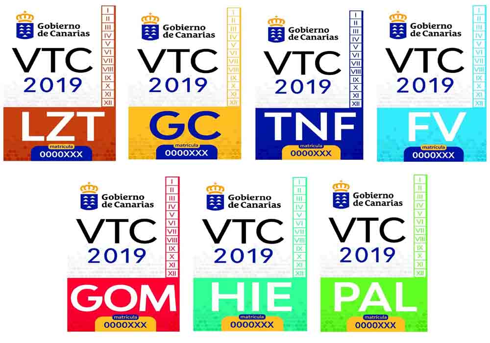 Identificación para VTC en Canarias