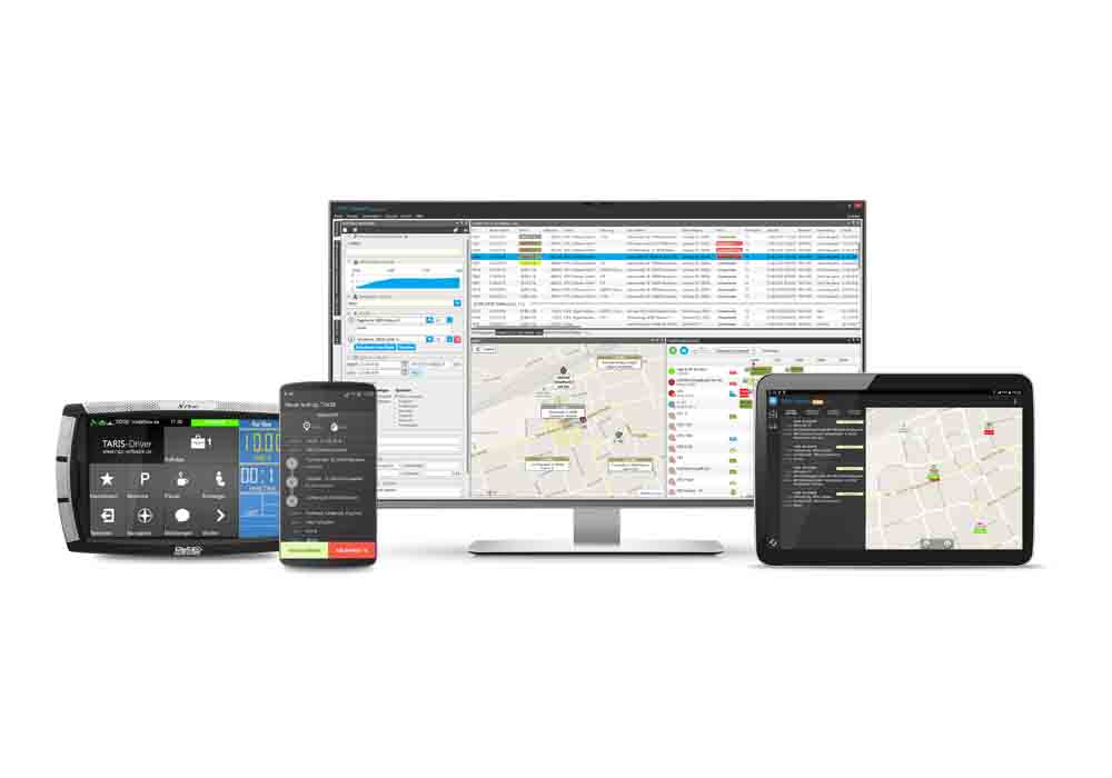El software de gestión de taxis MPC enlaza con AnSat