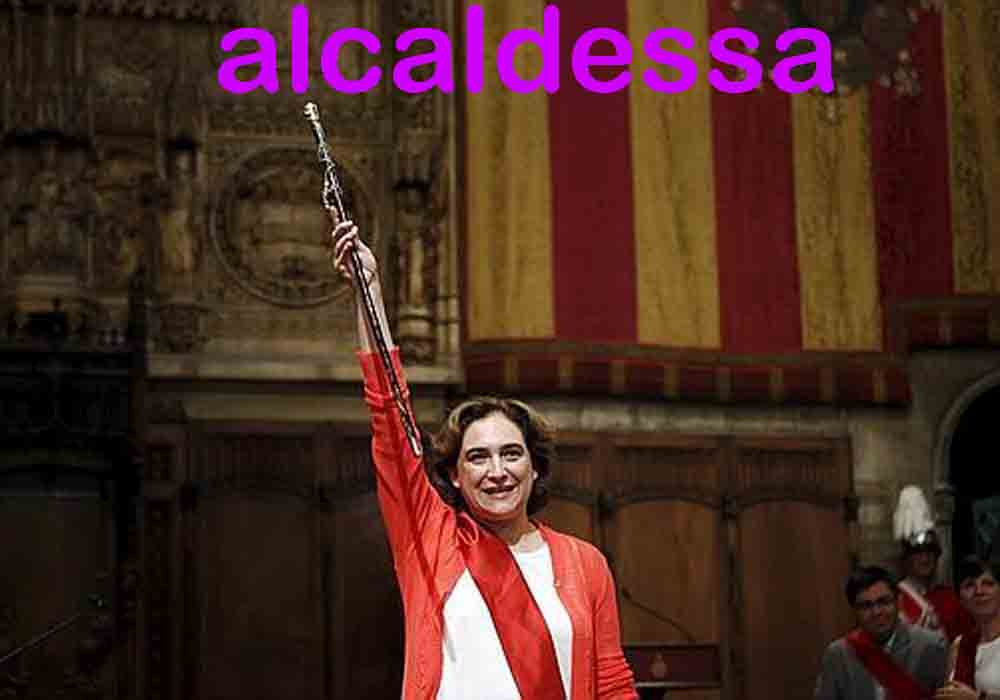 Firma para que siga Ada Colau como alcaldesa de Barcelona