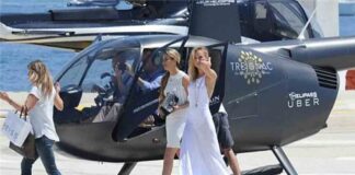 Se cuestionan los viajes de Uber en Helicóptero en Nueva York Se cuestionan los viajes de Uber en Helicóptero en Nueva York