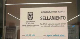 Precintadas las oficinas de Uber en Bogotá Precintadas las oficinas de Uber en Bogotá